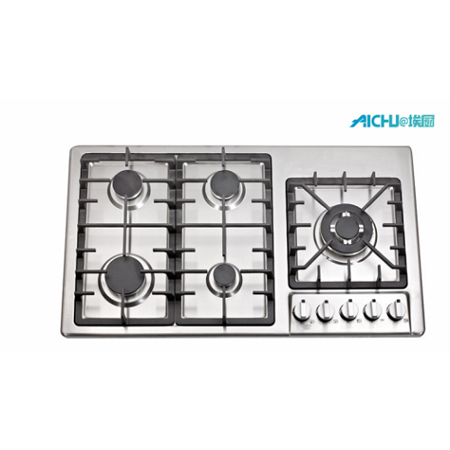 China 5 Burners Built-in Stove Gas Hob Factory